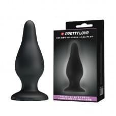 Анальная пробка Pretty Love Sturdy Silicone Anal Plug Черная