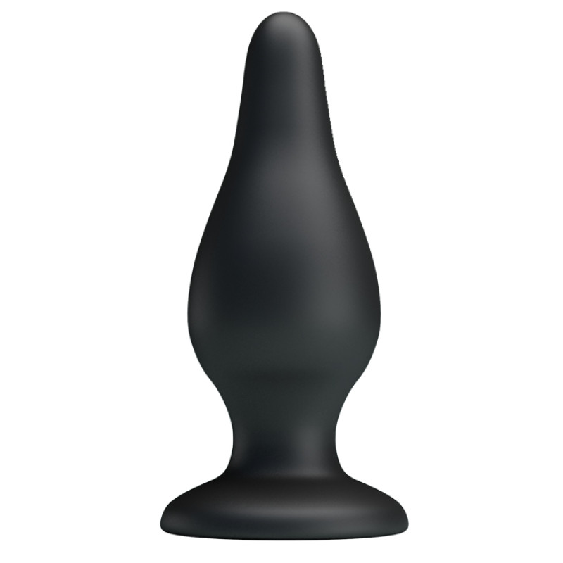 Анальная пробка Pretty Love Sturdy Silicone Anal Plug Черная Анальная пробка Pretty Love Sturdy Silicone Anal Plug Черная