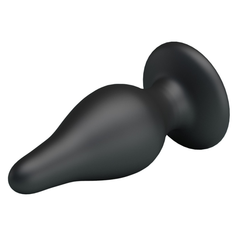 Анальная пробка Pretty Love Sturdy Silicone Anal Plug Черная Анальная пробка Pretty Love Sturdy Silicone Anal Plug Черная