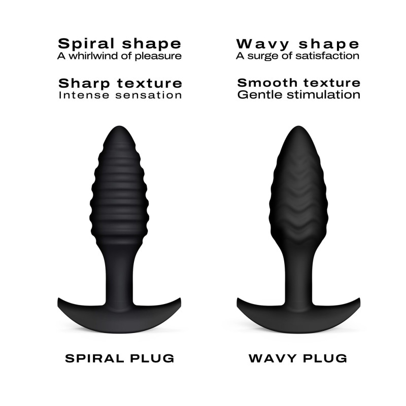 Анальная пробка Dorcel SPIRAL PLUG, диаметр 3 см, силикон Анальная пробка Dorcel SPIRAL PLUG, диаметр 3 см, силикон