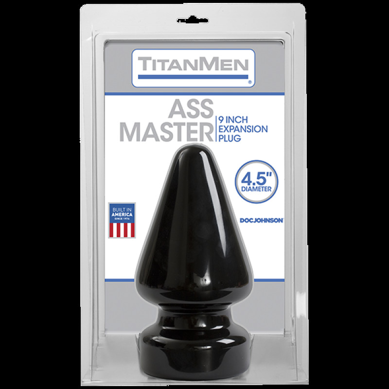Пробка для фистинга Doc Johnson Titanmen Tools Butt Plug 4.5 Inch Ass Master Пробка для фистинга Doc Johnson Titanmen Tools Butt Plug 4.5 Inch Ass Master