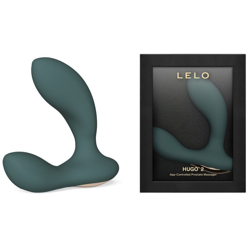 Смарт-массажер простаты LELO Hugo 2 Green, 2 мотора, повышенная мощность Смарт-массажер простаты LELO Hugo 2 Green, 2 мотора, повышенная мощность