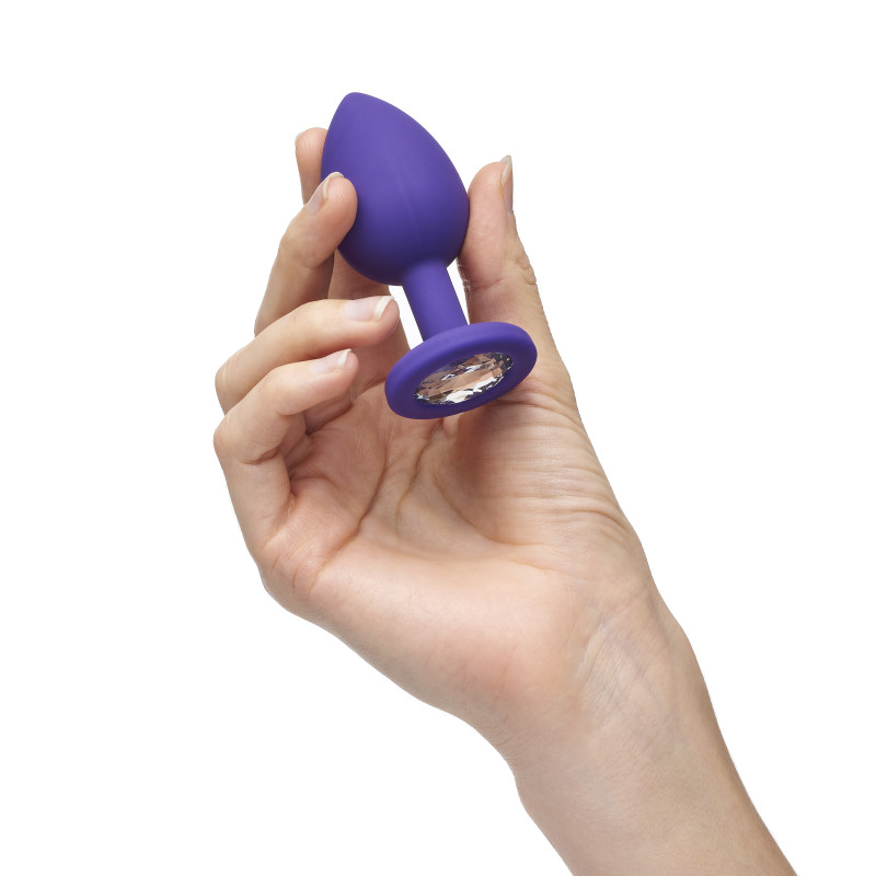 Анальная пробка с кристаллом So Divine Bootylicious 3 в 1 сменные кристаллы M Анальная пробка с кристаллом So Divine Bootylicious 3 в 1 сменные кристаллы M