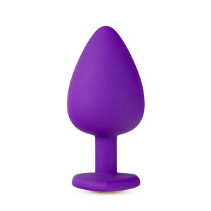 Анальная пробка Blush Temptasia Bling Plug Large Фиолетовая