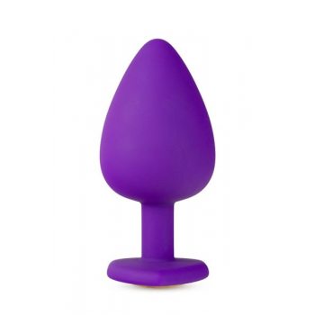 Анальная пробка Blush Temptasia Bling Plug Large Фиолетовая