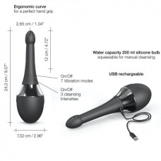 Автоматический анальный душ-вибратор Marc Dorcel Douche Mate Pro