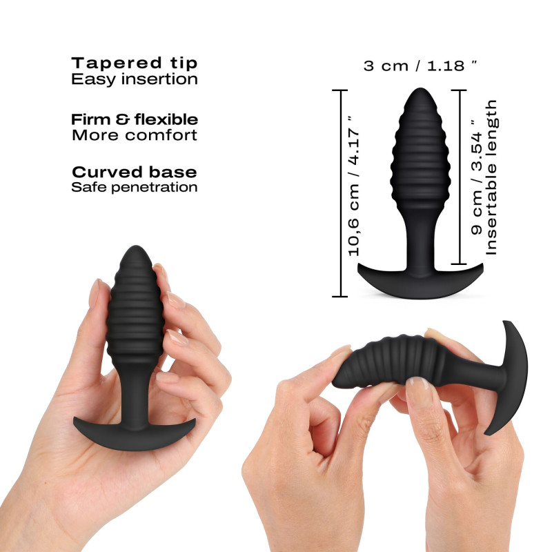 Анальная пробка Dorcel SPIRAL PLUG, диаметр 3 см, силикон Анальная пробка Dorcel SPIRAL PLUG, диаметр 3 см, силикон