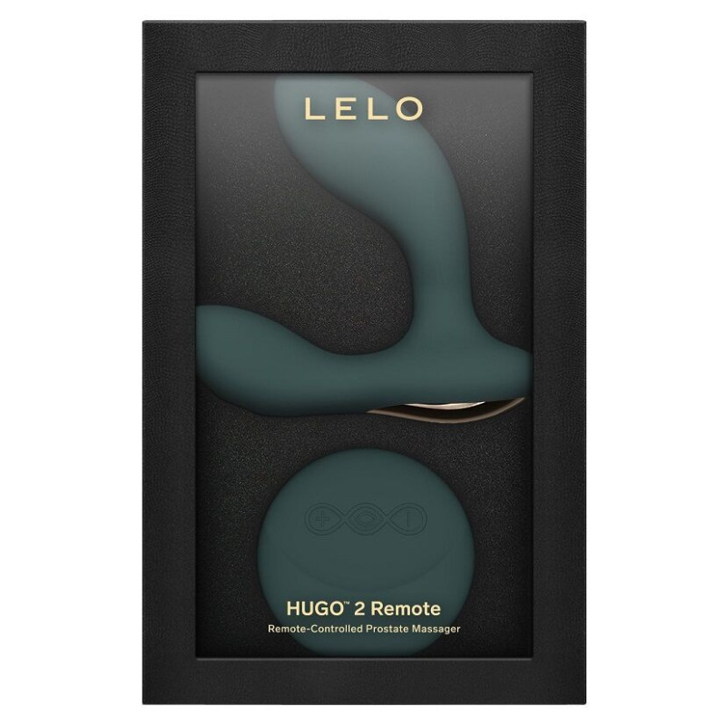 Массажер простаты LELO Hugo 2 Remote Green, 2 мотора, очень мощный, пульт ДУ Массажер простаты LELO Hugo 2 Remote Green, 2 мотора, очень мощный, пульт ДУ