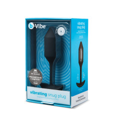 Анальна пробка з вібрацією B-Vibe Snug Plug 2 чорна