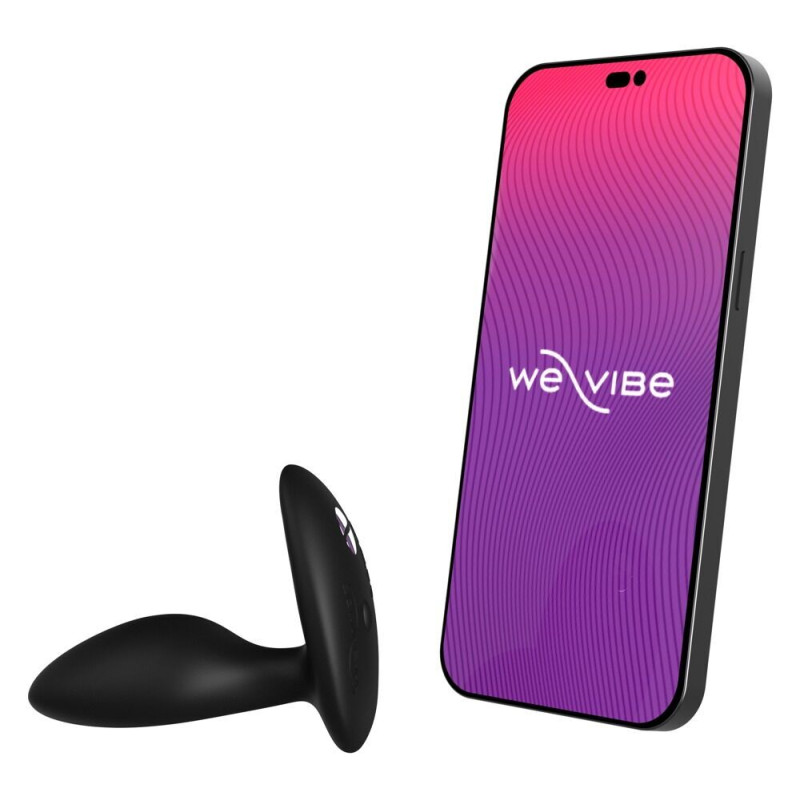 Анальная смарт-вибропробка We-Vibe Ditto+ Satin Black с пультом ДУ Анальная смарт-вибропробка We-Vibe Ditto+ Satin Black с пультом ДУ