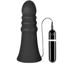 Анальный плаг Dreamtoys MenzStuff Vibrating Buttcrasher Ribbed