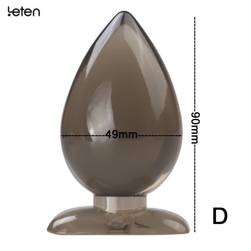 Анальний затор Leten Drop Plug (50х90) Анальний затор Leten Drop Plug (50х90)