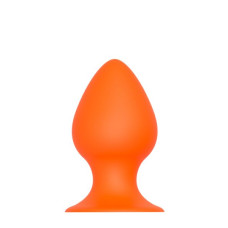 Анальна пробка Dreamtoys Plug With Suction Cup Помаранчева M