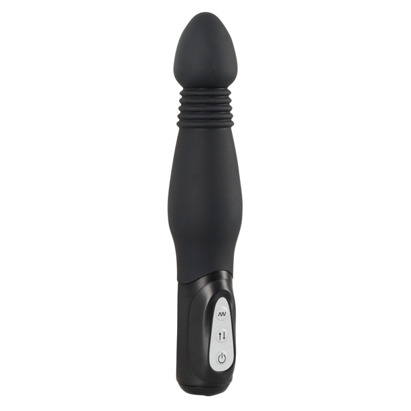 Анальный вибратор You2Toys Black Thrusting Anal Vibe Анальный вибратор You2Toys Black Thrusting Anal Vibe