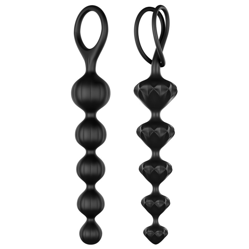 Набір анальних намиста Satisfyer Beads Чорні Набір анальних намиста Satisfyer Beads Чорні