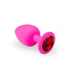 Анальна пробка sLash Silicone Ruby L Рожева