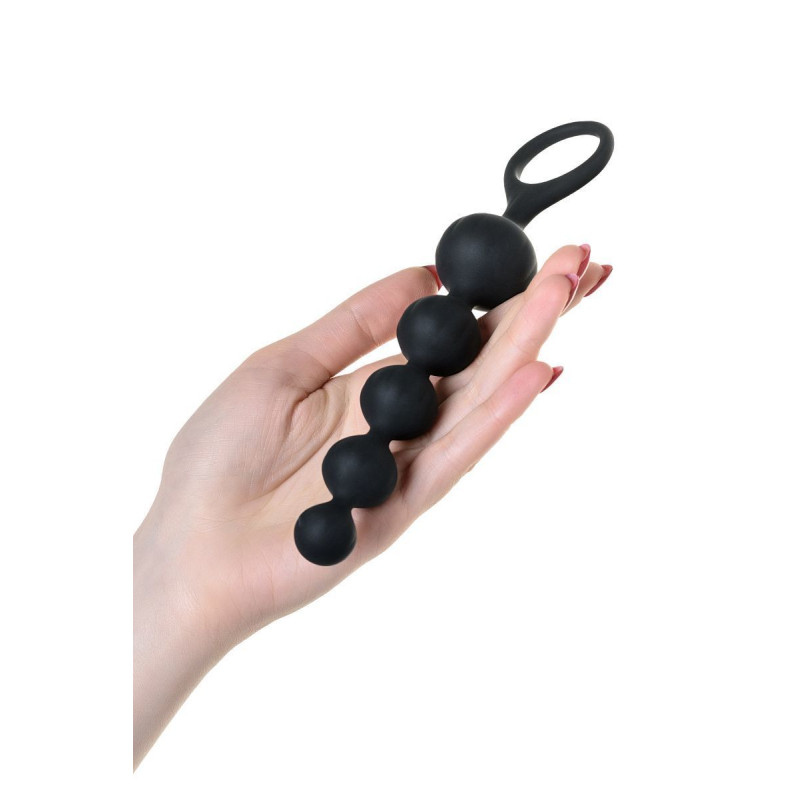 Набір анальних намиста Satisfyer Beads Чорні Набір анальних намиста Satisfyer Beads Чорні