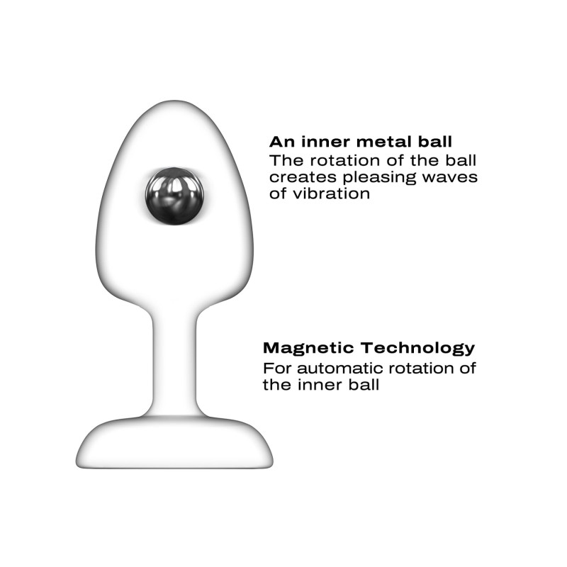 Анальна вібропробка Dorcel GEISHA PLUG INFINITE M Анальна вібропробка Dorcel GEISHA PLUG INFINITE M