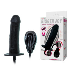 Фаллоимитатор LyBaile Bigger Joy Inflateable Vibrating Dong