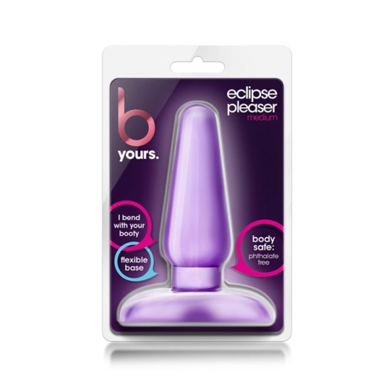 Анальная пробка Blush Eclipse Anal Pleaser M Фиолетовая Анальная пробка Blush Eclipse Anal Pleaser M Фиолетовая