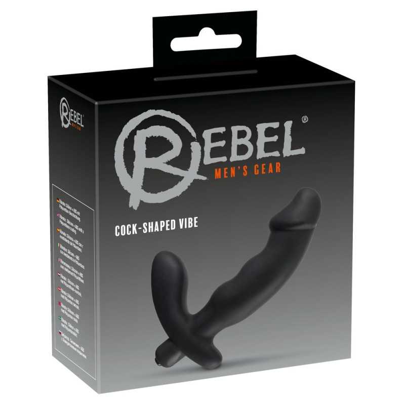Массажер простаты Rebel Cock-shaped vibe Prostata-Vibrator Черный Массажер простаты Rebel Cock-shaped vibe Prostata-Vibrator Черный