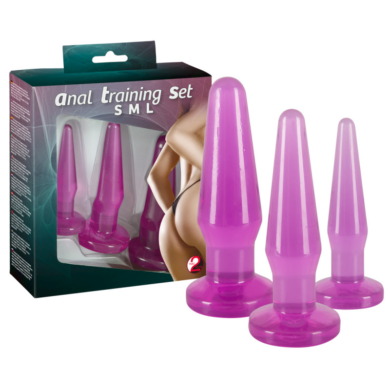 Анальные пробки You2Toys Anal Plugs Розовая Анальные пробки You2Toys Anal Plugs Розовая
