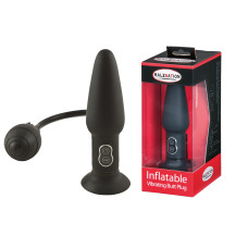Анальний корок StRubber MALESATION Inflatable Butt Plug mit Vibration