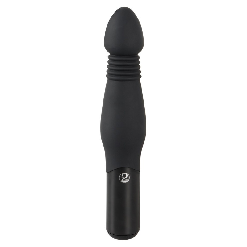 Анальный вибратор You2Toys Black Thrusting Anal Vibe Анальный вибратор You2Toys Black Thrusting Anal Vibe