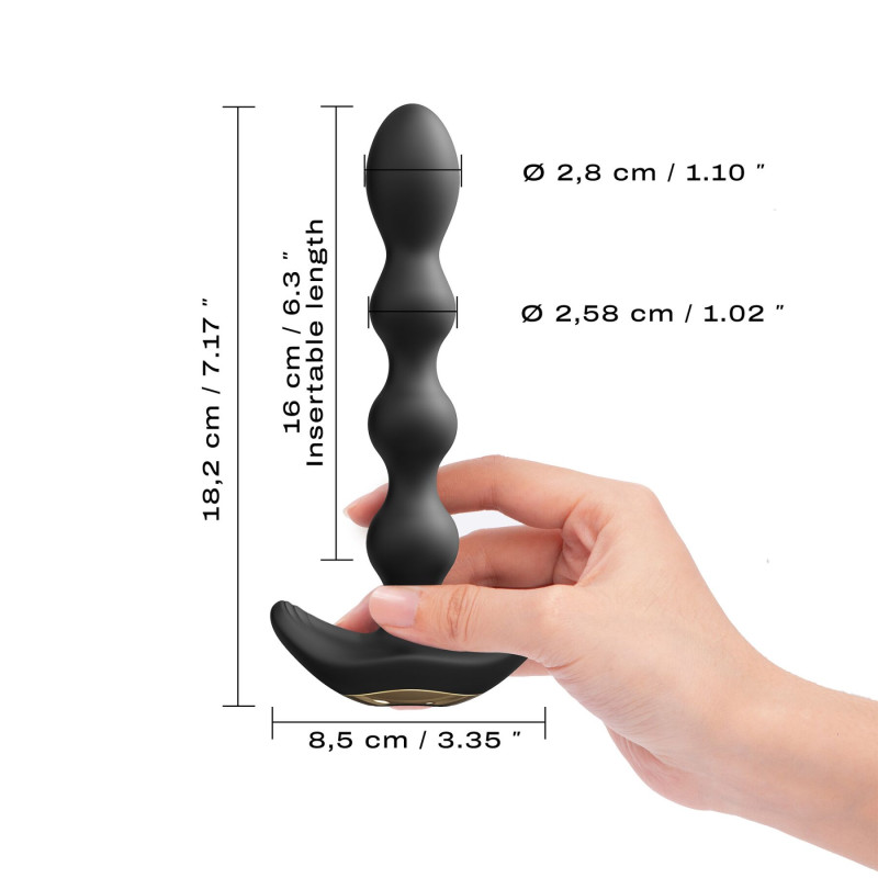Анальный вибратор-ожерелье Dorcel FLEXI BALLS, гибкий ствол, пульт ДУ Анальный вибратор-ожерелье Dorcel FLEXI BALLS, гибкий ствол, пульт ДУ