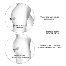 Анальная вибропробка Dorcel GEISHA PLUG INFINITE M