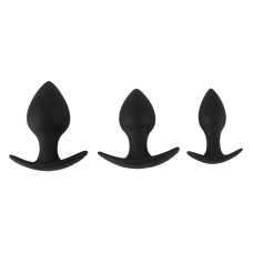 Набор анальных пробок - Black Velvets Anal Trainer Set