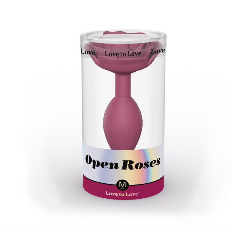 Силіконова анальна пробка Love To Love OPEN ROSES M SIZE - PLUM STAR Силіконова анальна пробка Love To Love OPEN ROSES M SIZE - PLUM STAR
