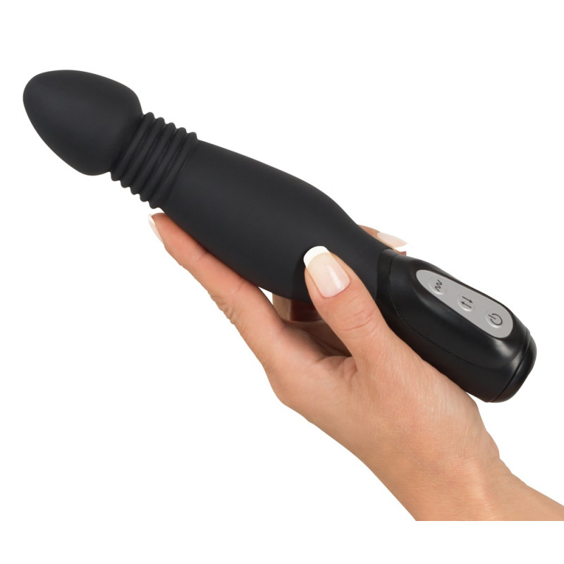 Анальный вибратор You2Toys Black Thrusting Anal Vibe Анальный вибратор You2Toys Black Thrusting Anal Vibe
