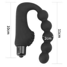 Анальный стимулятор LoveToy Anal Indulgence Collection Silicone Power Beads Stimulator