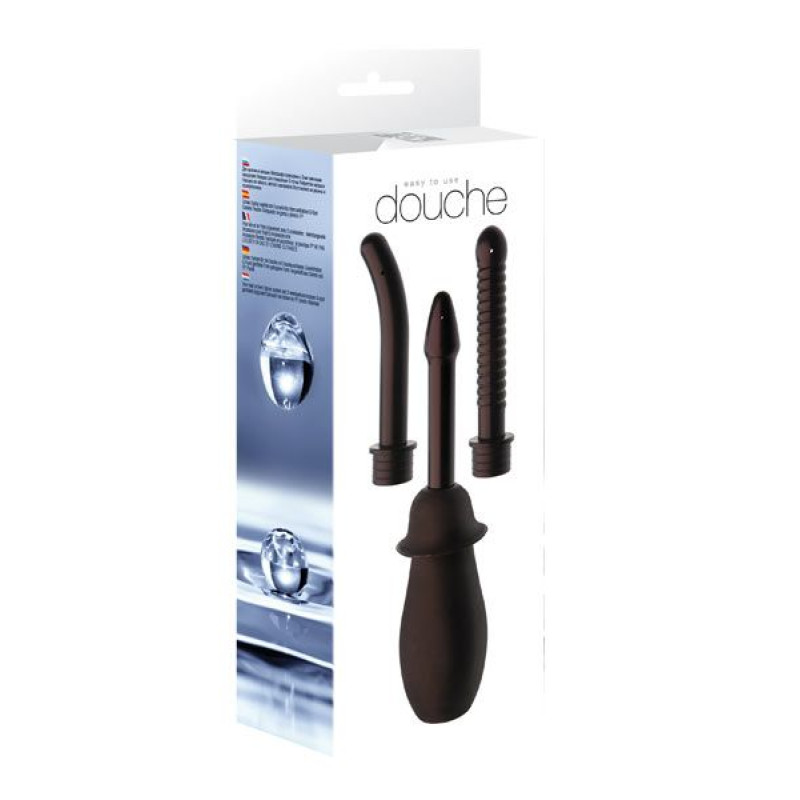 Інтимний душ Seven Creations Douche Unisex Чорний Інтимний душ Seven Creations Douche Unisex Чорний