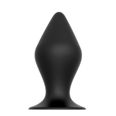 Анальна пробка Dreamtoys Plug With Suction Cup Чорна L