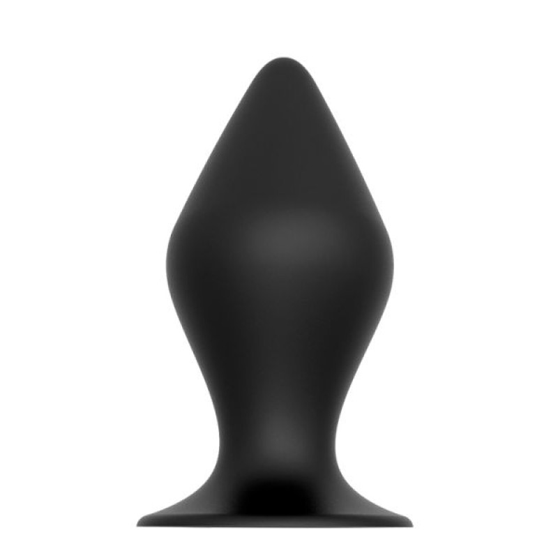 Анальна пробка Dreamtoys Plug With Suction Cup Чорна L Анальна пробка Dreamtoys Plug With Suction Cup Чорна L