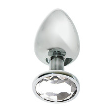 Анальная пробка с кристаллом MAI Attraction Toys №74 10/4 см