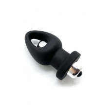 Анальная пробка Wooomy Orny со съемной вибропулей, 1 режим вибрации, диаметр 3,6 см, длина 8,4 см