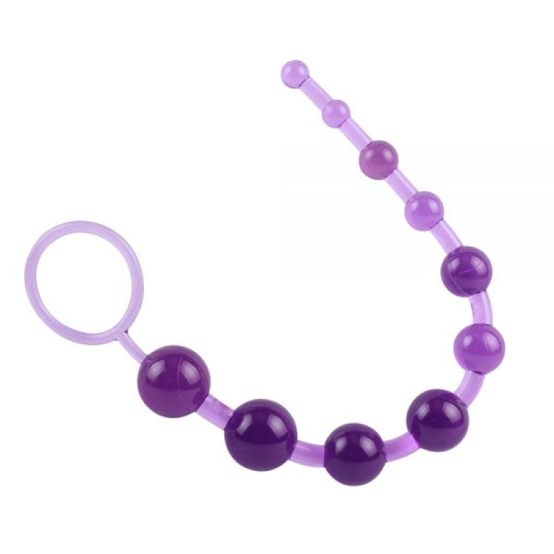 Анальная цепочка Chisa SASSY Anal Beads Фиолетовая Анальная цепочка Chisa SASSY Anal Beads Фиолетовая