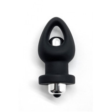 Анальная пробка Wooomy Orny со съемной вибропулей, 1 режим вибрации, диаметр 3,6 см, длина 8,4 см