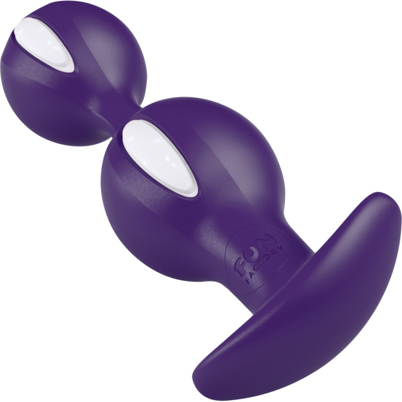Анальная пробка Fun Factory B Balls Фиолетовая Анальная пробка Fun Factory B Balls Фиолетовая