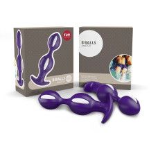 Анальная пробка Fun Factory B Balls Фиолетовая