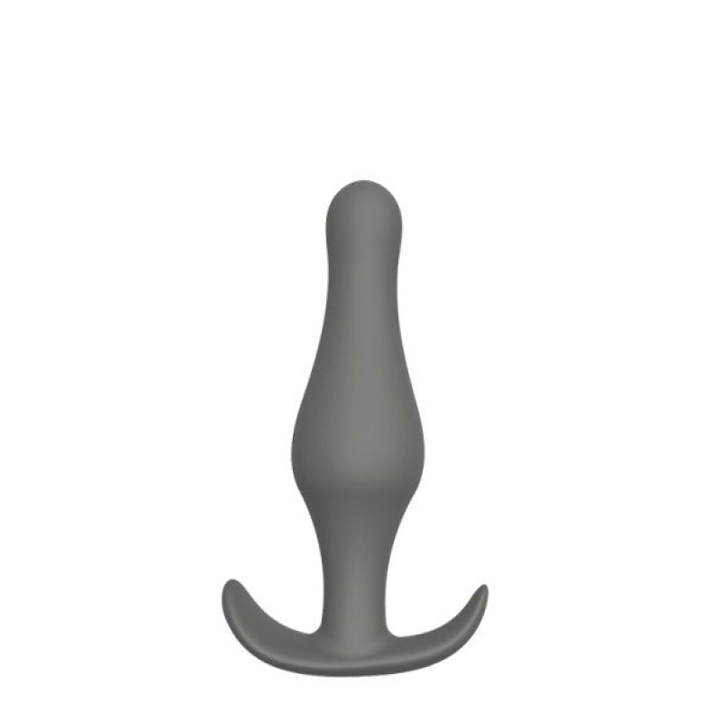 Анальний плаг Dreamtoys Plug With T-Handle Сіра M