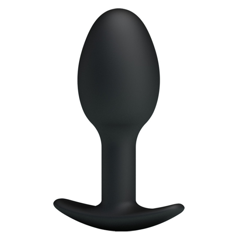 Анальная пробка Pretty Love silicone Anal Plug Черная Анальная пробка Pretty Love silicone Anal Plug Черная