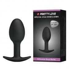 Анальная пробка Pretty Love silicone Anal Plug Черная
