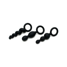 Набор анальных пробок Satisfyer Plugs black 3 шт