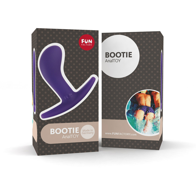 Анальная пробка Fun Factory Bootie Фиолетовая Анальная пробка Fun Factory Bootie Фиолетовая