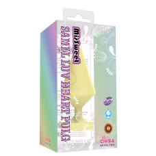 Анальний затор Chisa Small Luv Heart Plug Жовтий