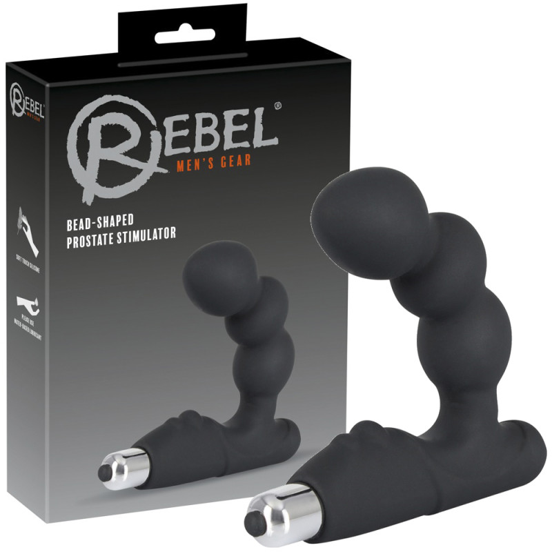 Массажер простаты Rebel Prostate Stimulator Черный Массажер простаты Rebel Prostate Stimulator Черный